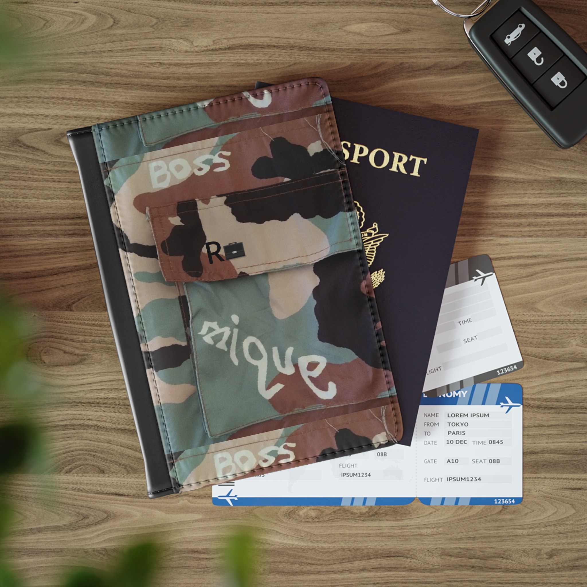 veteran respect passport cover