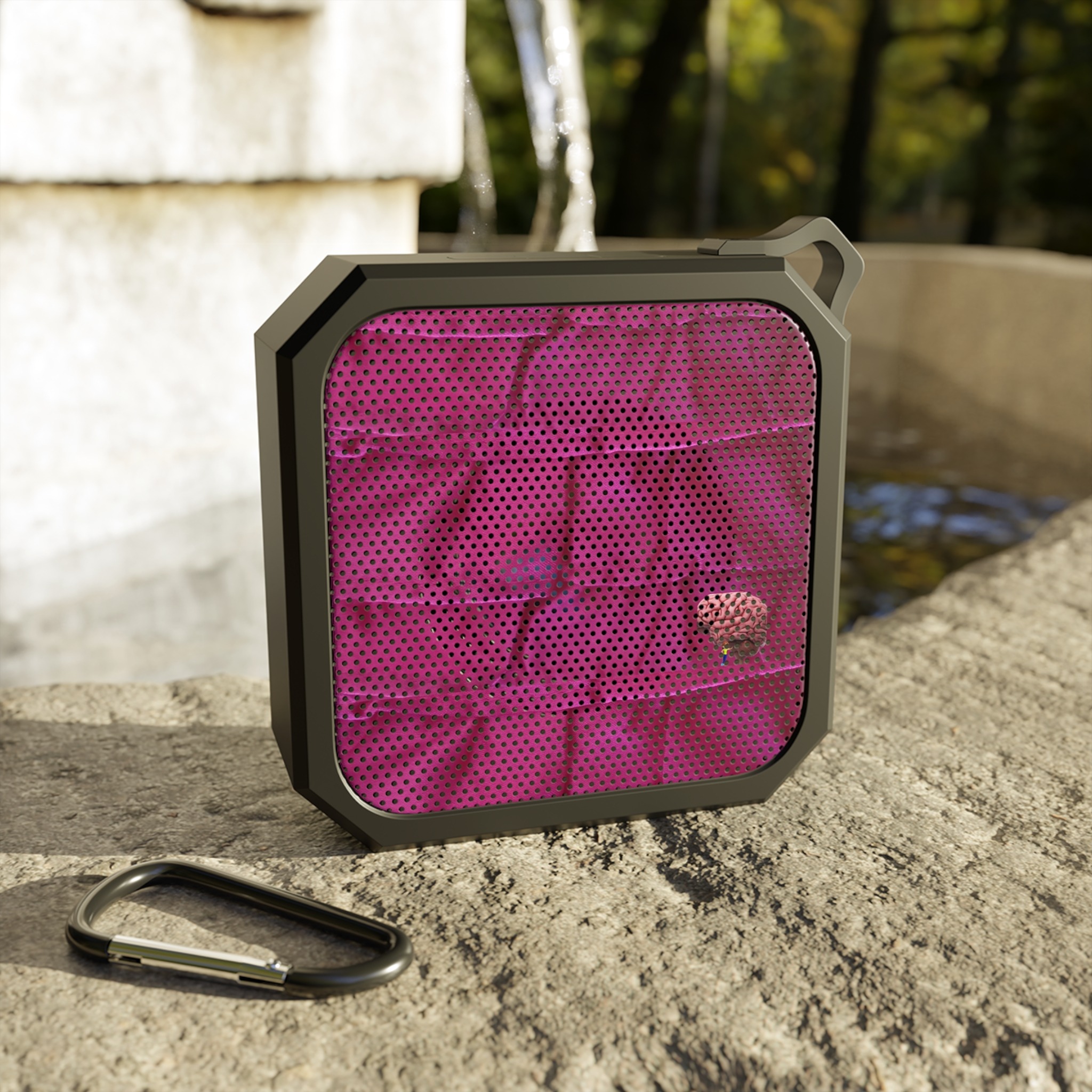 pink caterpillar blackwater outdoor bluetooth speaker