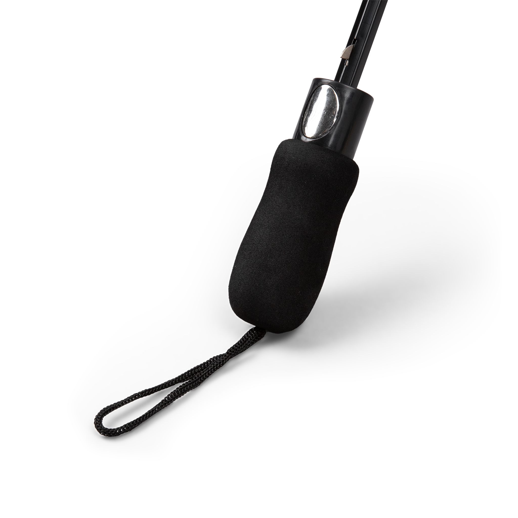 terry blue compact semi-automatic foldable travel rain umbrella - Image 6