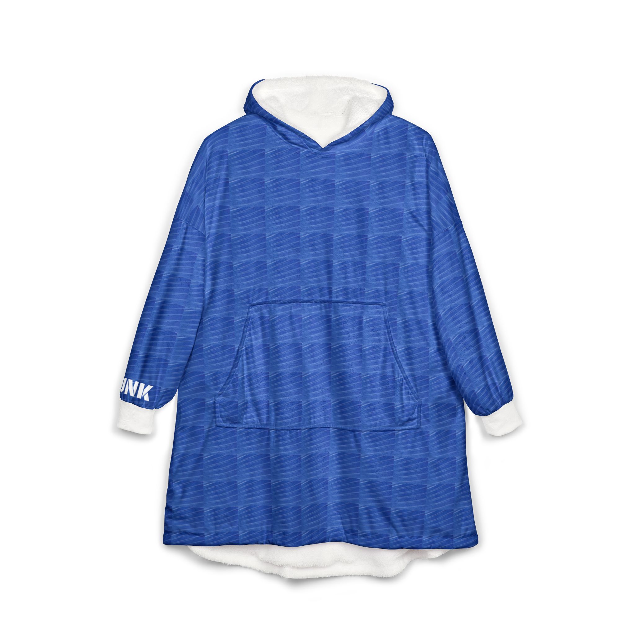 beau blue cozy hooded blanket