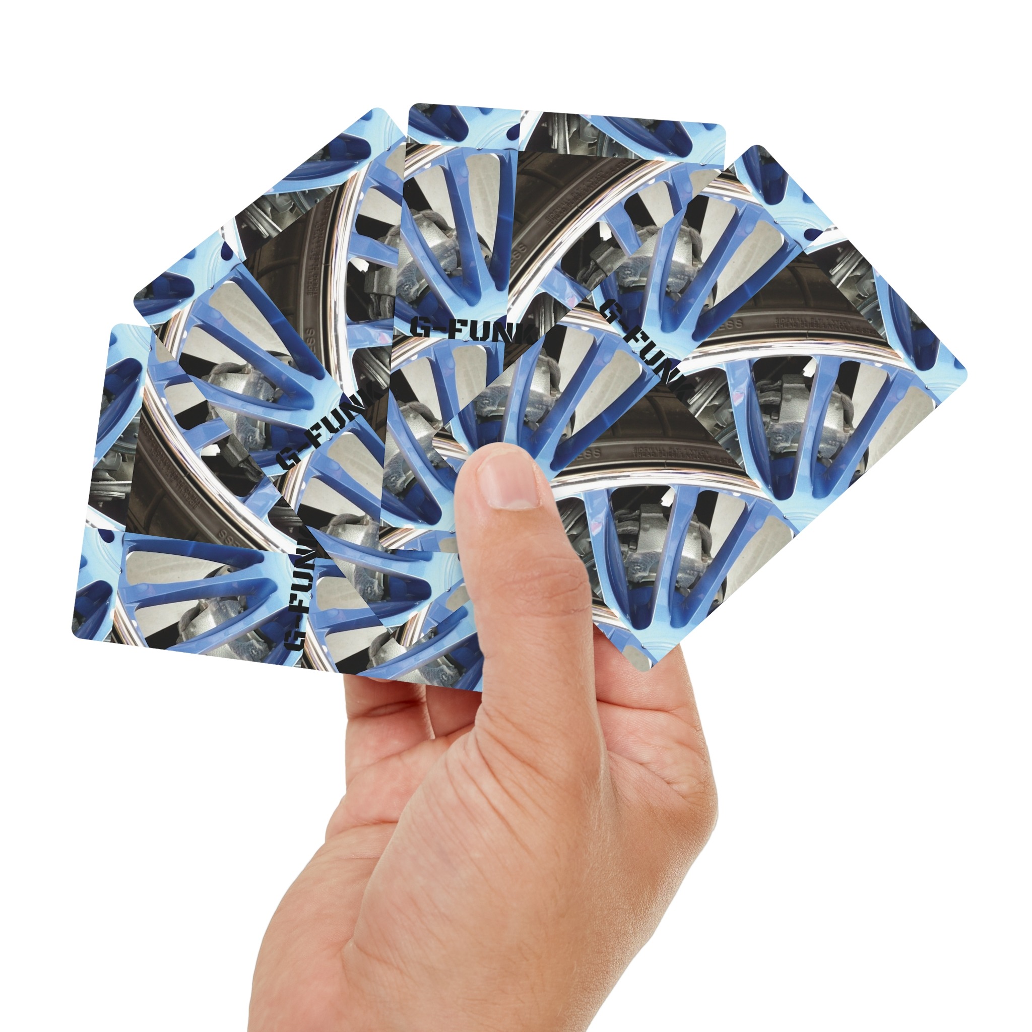 beau blue poker cards - Image 8