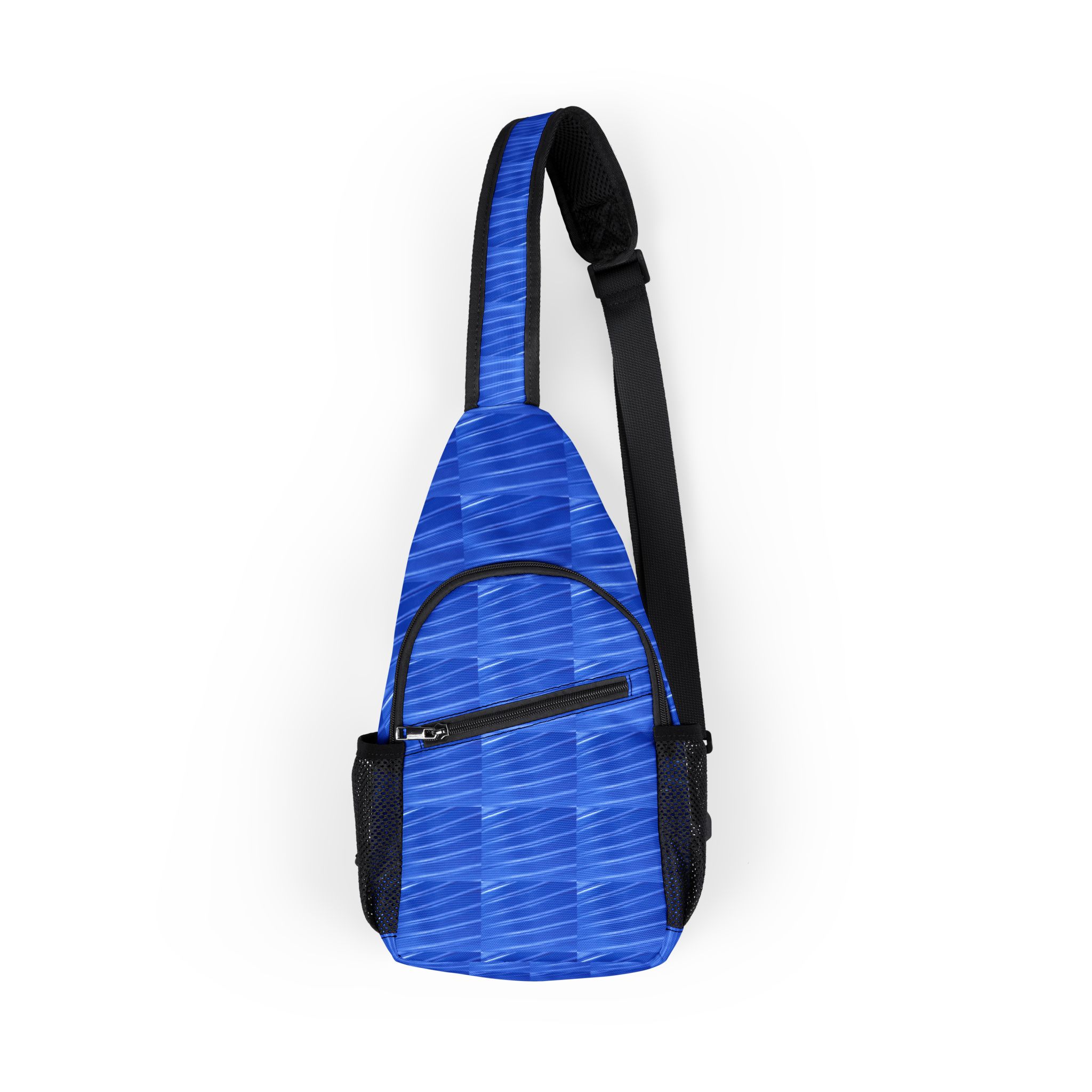 beau blue chest bag – lightweight sling pack for everyday carry