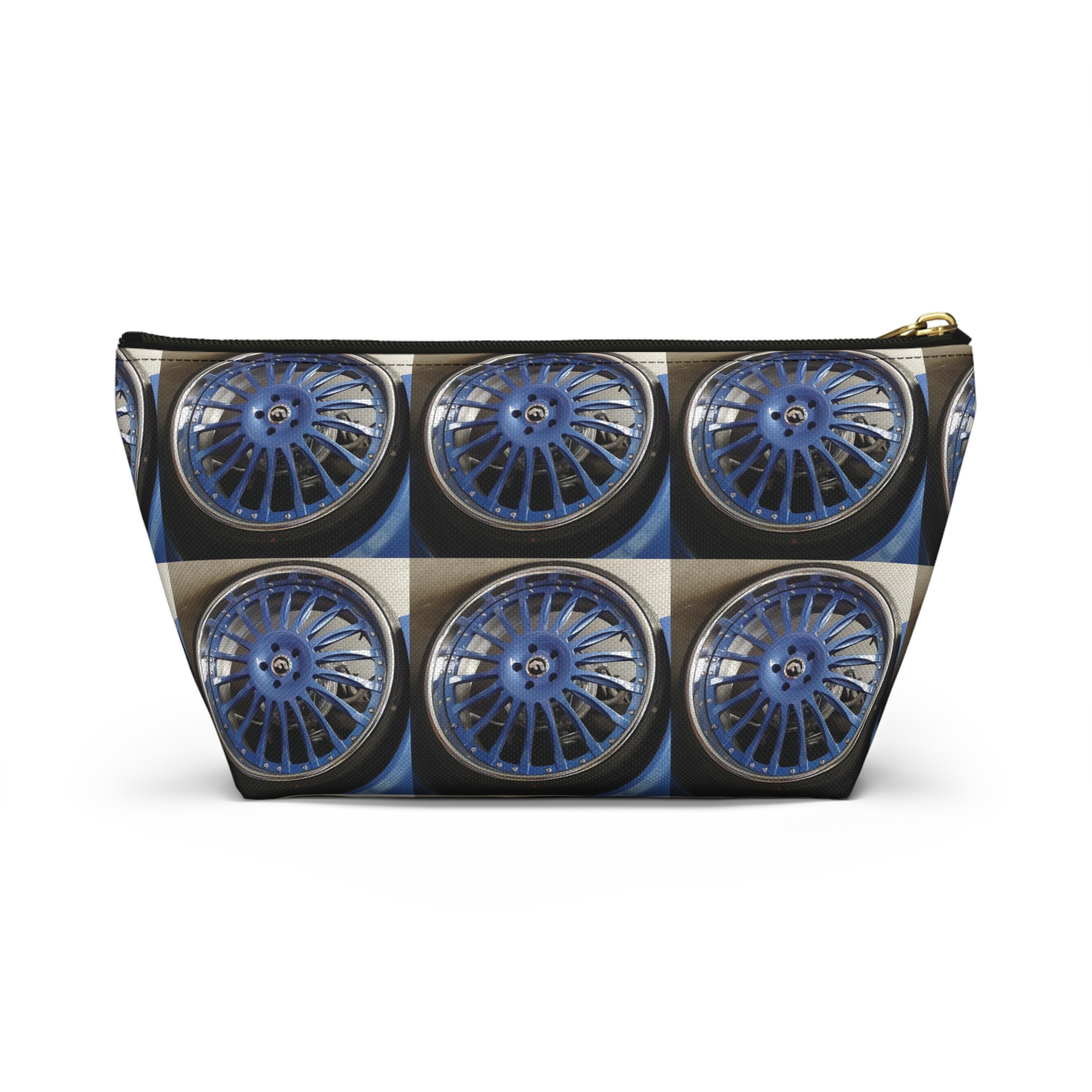 beau blue big wheel makeup & tool organizer — g-body alloy inspired t-bottom accessory pouch - Image 14