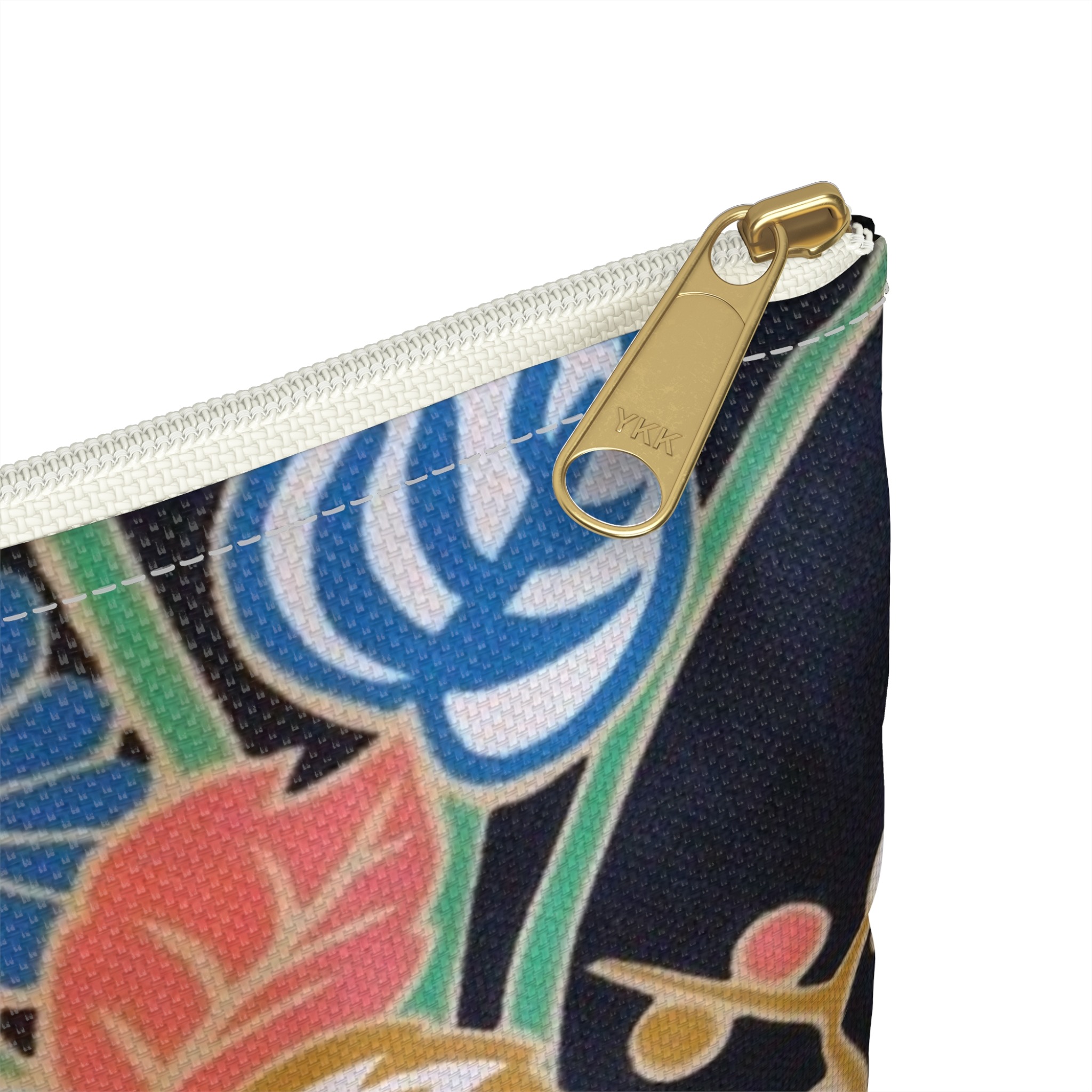 kimono flat accessory pouch — japanese inspired cosmetic bag & tool organizer - Image 16