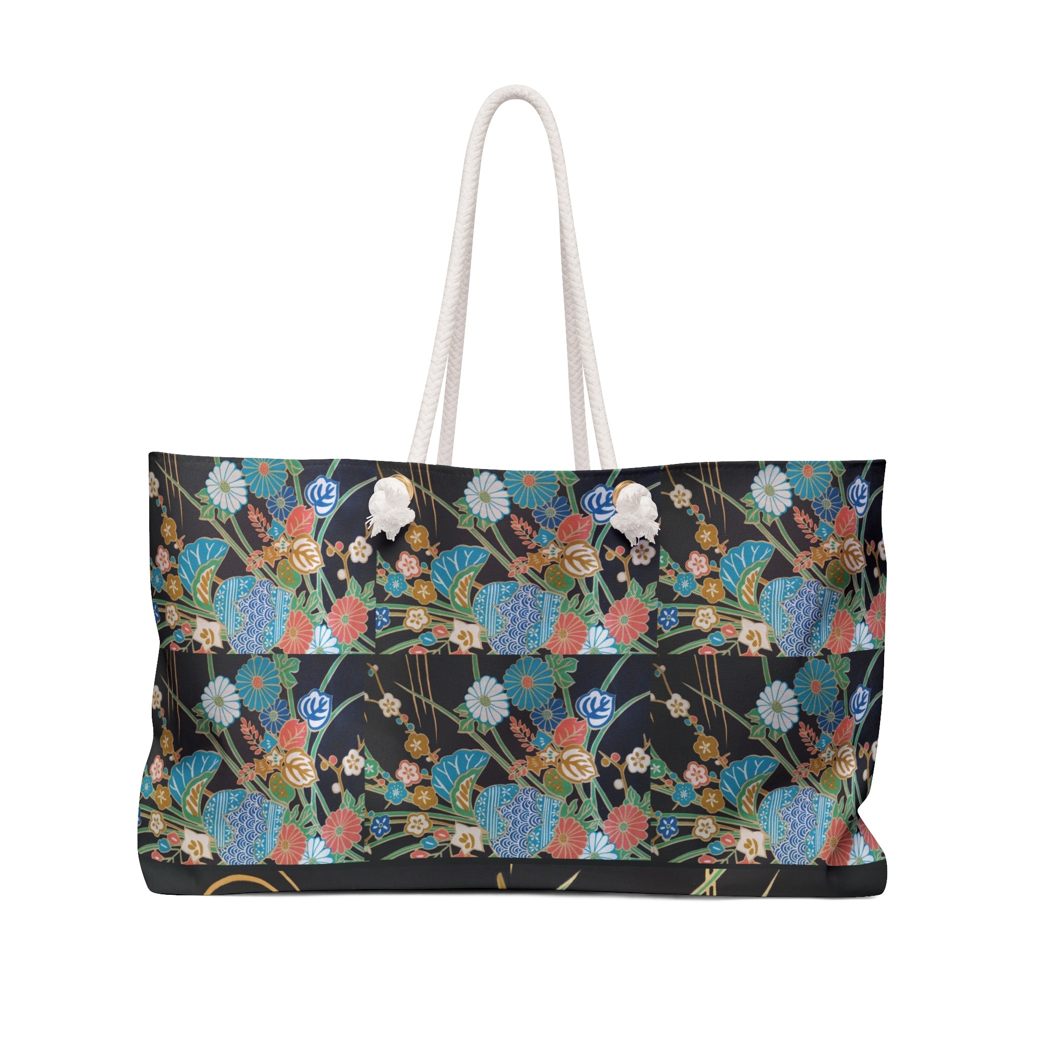 kimono weekender tote bag