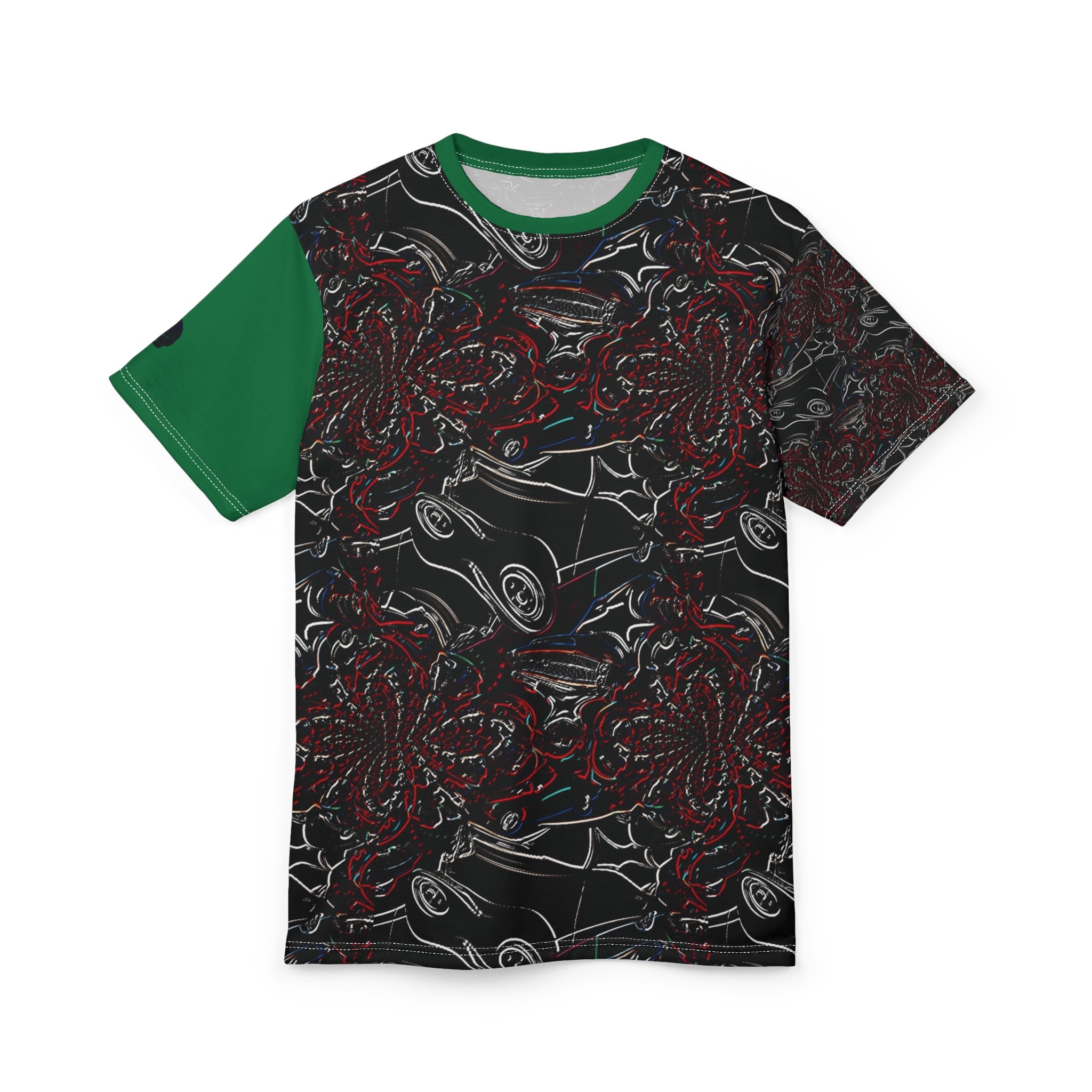 retro abstract g-body cruise all-over print tee