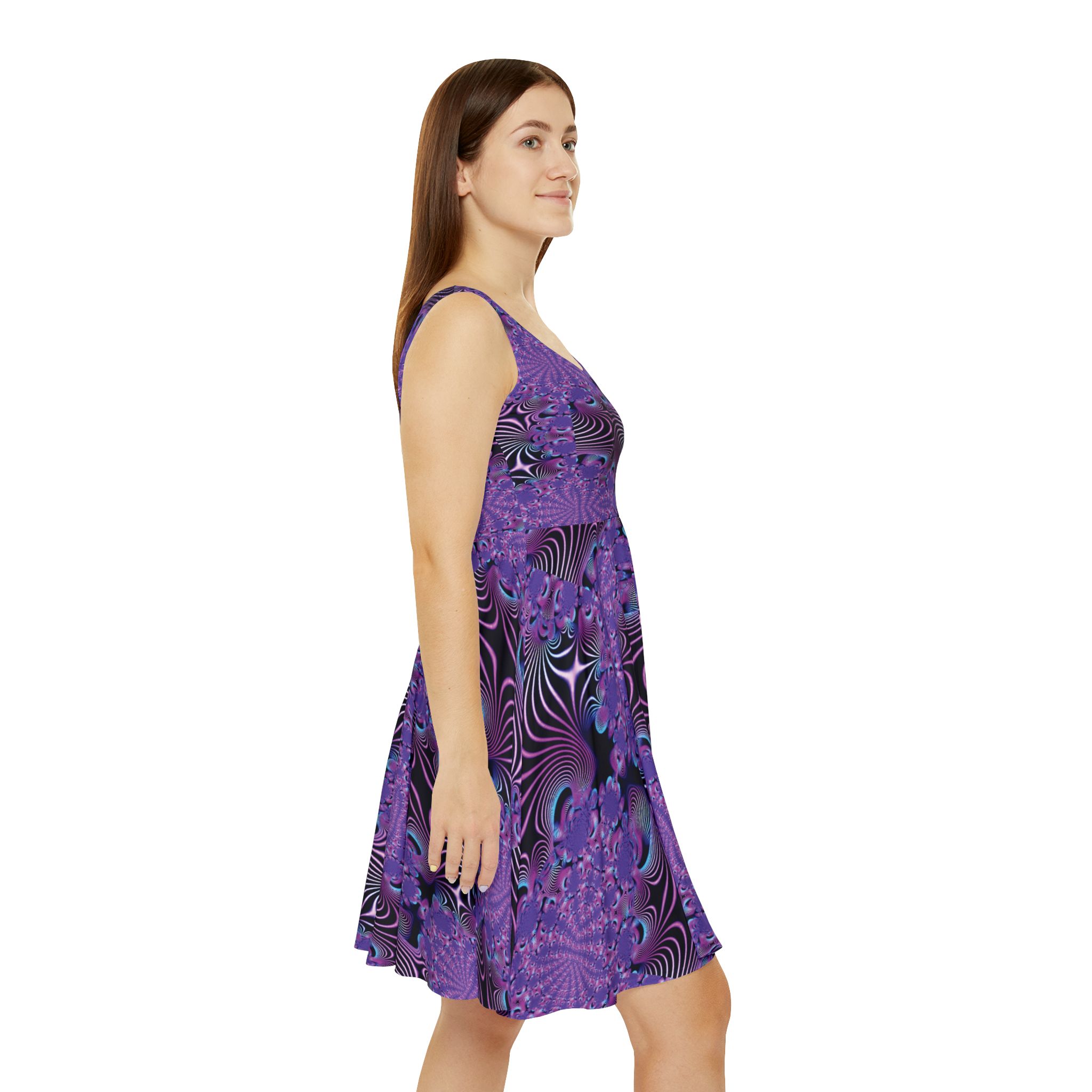 cosmic swirl skater dress - Image 4