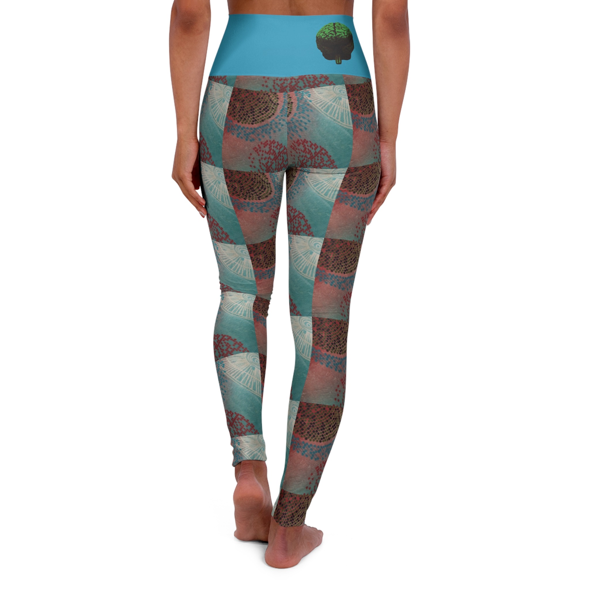 in space high waisted leggings - Image 2