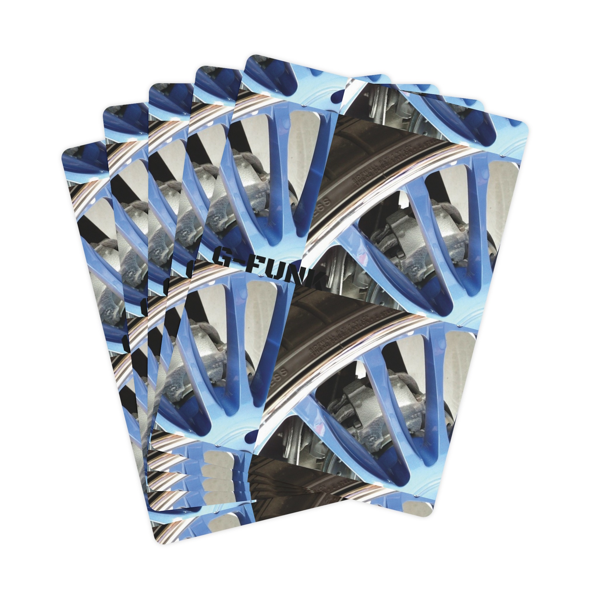 beau blue poker cards - Image 4