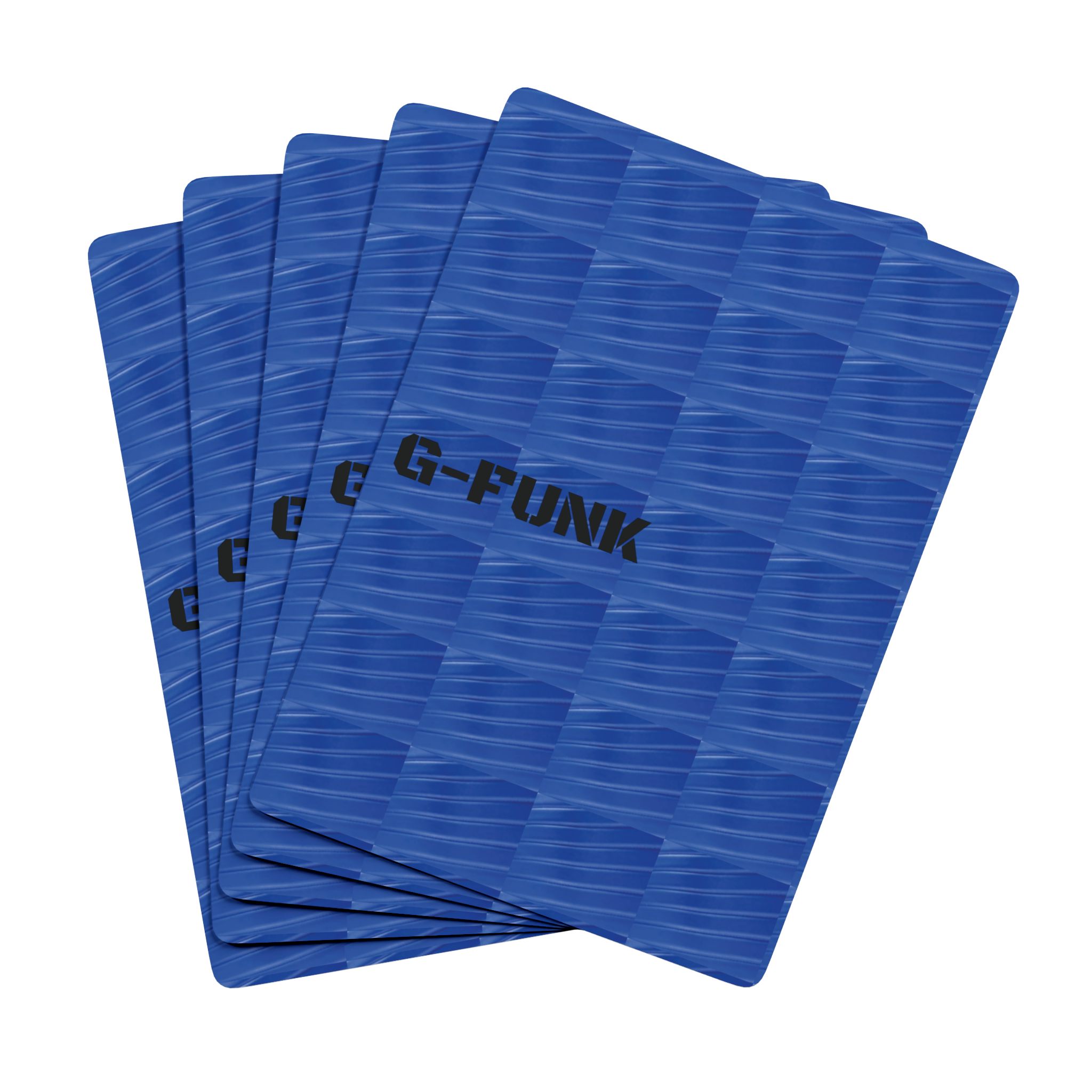 beau blue poker playing cards — spade ace casino deck - Image 4